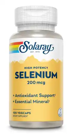 De Online Drogist Solaray Selenium 200mcg Capsules aanbieding