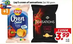 Dekamarkt Lay's oven of sensations aanbieding