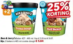 Dekamarkt Ben & Jerry's aanbieding