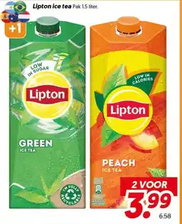Dekamarkt Lipton ice tea aanbieding