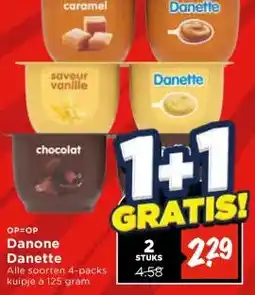 Vomar Voordeelmarkt Danone Danette aanbieding