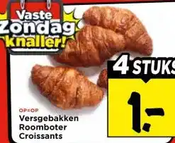 Vomar Voordeelmarkt Versgebakken Roomboter Croissants aanbieding