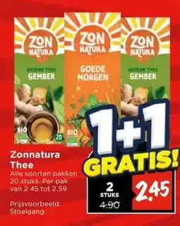 Vomar Voordeelmarkt Zonnatura Thee aanbieding