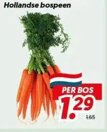 Dekamarkt Hollandse bospeen aanbieding