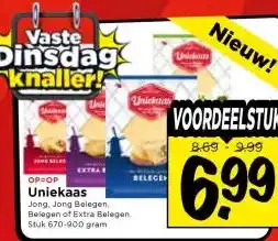 Vomar Voordeelmarkt Uniekaas aanbieding