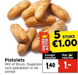 Vomar Voordeelmarkt Pistolets aanbieding