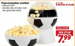 Dekamarkt Popcornmaker voetbal aanbieding
