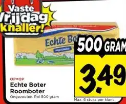 Vomar Voordeelmarkt Echte Boter aanbieding