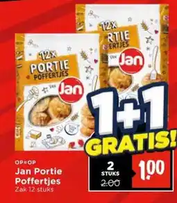 Vomar Voordeelmarkt Jan Portie Poffertjes aanbieding