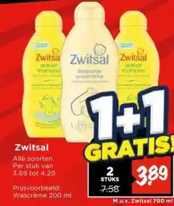 Vomar Voordeelmarkt Zwitsal aanbieding