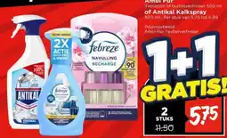 Vomar Voordeelmarkt Ambi Pur of Antikal Kalkspray aanbieding