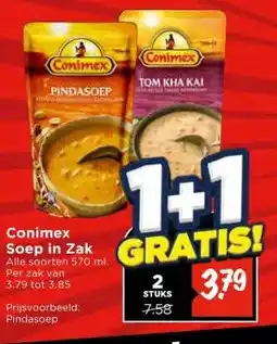 Vomar Voordeelmarkt Conimex Soep in Zak aanbieding