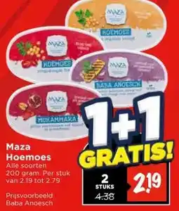Vomar Voordeelmarkt Maza Hoemoes aanbieding