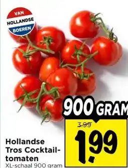 Vomar Voordeelmarkt Hollandse Tros Cocktail- tomaten aanbieding
