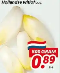 Dekamarkt Hollandse witlof aanbieding