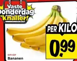 Vomar Voordeelmarkt Bananen aanbieding