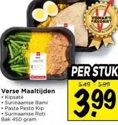 Vomar Voordeelmarkt Verse Maaltijden aanbieding