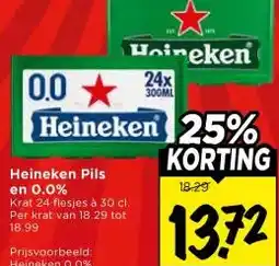 Vomar Voordeelmarkt Heineken Pils en 0.0% aanbieding
