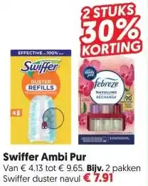 Dekamarkt Swiffer Ambi Pur aanbieding