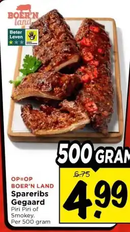 Vomar Voordeelmarkt Spareribs Gegaard aanbieding