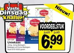 Vomar Voordeelmarkt Uniekaas aanbieding