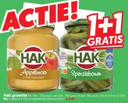 Dekamarkt Hak groente aanbieding