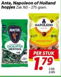 Dekamarkt Anta, Napoleon of Holland hopjes aanbieding