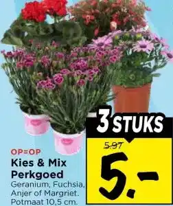 Vomar Voordeelmarkt Kies & Mix Perkgoed aanbieding