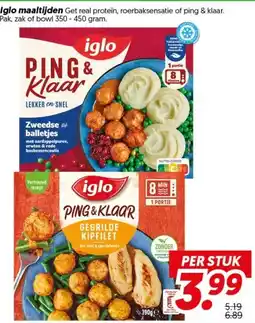 Dekamarkt Iglo maaltijden aanbieding