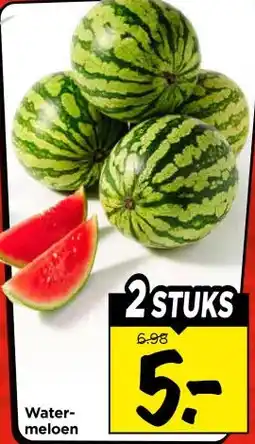 Vomar Voordeelmarkt Water- meloen aanbieding