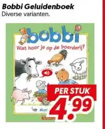 Dekamarkt Bobbi Geluidenboek aanbieding