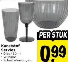 Vomar Voordeelmarkt Kunststof Servies aanbieding
