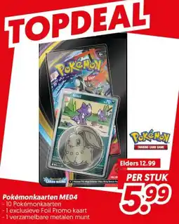 Dekamarkt Pokémonkaarten ME04 aanbieding
