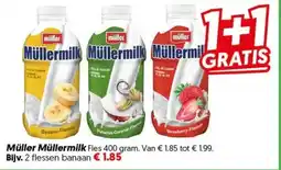 Dekamarkt Müller Müllermilk aanbieding