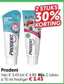 Dekamarkt Prodent aanbieding