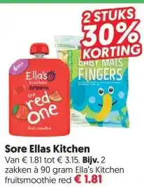 Dekamarkt Sore Ellas Kitchen aanbieding