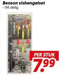 Dekamarkt Benson vishengelset aanbieding