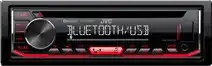 Bol.com JVC KD-T702BT - 1DIN Autoradio met Bluetooth, CD en USB aanbieding