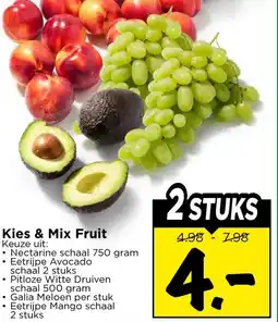 Vomar Voordeelmarkt Kies & Mix Fruit aanbieding