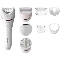 Bol.com Philips Series 8000 BRE735/00 - Wet & Dry - Epilator - Roze aanbieding
