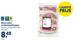 Makro Metro Chef varkensspeklappen aanbieding