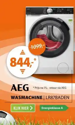 Expert AEG LR87BADEN aanbieding