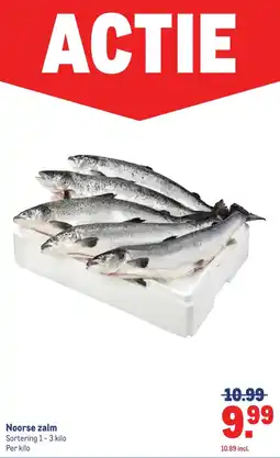 Makro Noorse zalm aanbieding