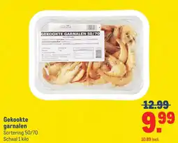 Makro Gekookte garnalen aanbieding
