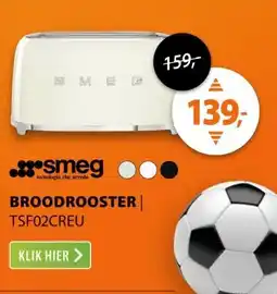 Expert Smeg TSF02CREU Creme aanbieding