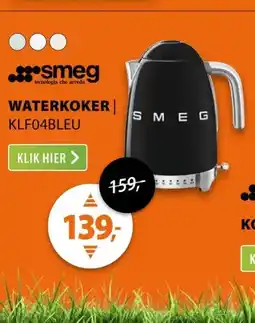 Expert Smeg KLF04BLEU Zwart aanbieding