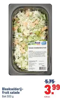 Makro Bleekselderij- fruit salade aanbieding