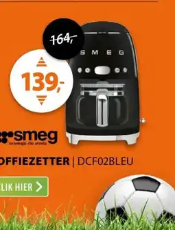 Expert Smeg DCF02BLEU Zwart aanbieding