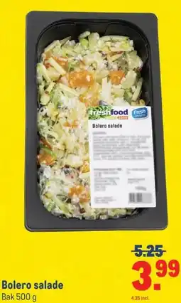 Makro Bolero salade aanbieding