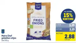 Makro Metro Chef gebakken uitjes aanbieding